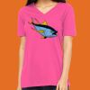 Missy's Relaxed Jersey Short-Sleeve V-Neck T-Shirt Thumbnail