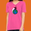 Missy's Relaxed Jersey Short-Sleeve V-Neck T-Shirt Thumbnail
