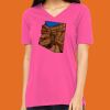 Missy's Relaxed Jersey Short-Sleeve V-Neck T-Shirt Thumbnail