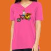 Missy's Relaxed Jersey Short-Sleeve V-Neck T-Shirt Thumbnail