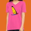 Missy's Relaxed Jersey Short-Sleeve V-Neck T-Shirt Thumbnail
