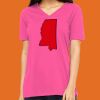 Missy's Relaxed Jersey Short-Sleeve V-Neck T-Shirt Thumbnail