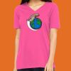 Missy's Relaxed Jersey Short-Sleeve V-Neck T-Shirt Thumbnail