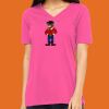 Missy's Relaxed Jersey Short-Sleeve V-Neck T-Shirt Thumbnail