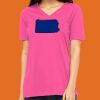 Missy's Relaxed Jersey Short-Sleeve V-Neck T-Shirt Thumbnail