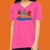 Missy's Relaxed Jersey Short-Sleeve V-Neck T-Shirt Thumbnail