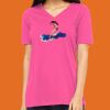 Missy's Relaxed Jersey Short-Sleeve V-Neck T-Shirt Thumbnail