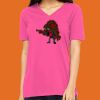 Missy's Relaxed Jersey Short-Sleeve V-Neck T-Shirt Thumbnail