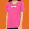 Missy's Relaxed Jersey Short-Sleeve V-Neck T-Shirt Thumbnail