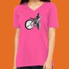 Missy's Relaxed Jersey Short-Sleeve V-Neck T-Shirt Thumbnail