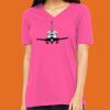 Missy's Relaxed Jersey Short-Sleeve V-Neck T-Shirt Thumbnail