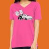 Missy's Relaxed Jersey Short-Sleeve V-Neck T-Shirt Thumbnail