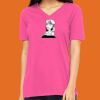 Missy's Relaxed Jersey Short-Sleeve V-Neck T-Shirt Thumbnail
