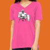 Missy's Relaxed Jersey Short-Sleeve V-Neck T-Shirt Thumbnail