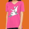 Missy's Relaxed Jersey Short-Sleeve V-Neck T-Shirt Thumbnail