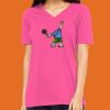 Missy's Relaxed Jersey Short-Sleeve V-Neck T-Shirt Thumbnail