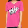 Missy's Relaxed Jersey Short-Sleeve V-Neck T-Shirt Thumbnail