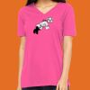 Missy's Relaxed Jersey Short-Sleeve V-Neck T-Shirt Thumbnail