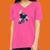Missy's Relaxed Jersey Short-Sleeve V-Neck T-Shirt Thumbnail