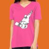 Missy's Relaxed Jersey Short-Sleeve V-Neck T-Shirt Thumbnail