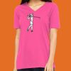 Missy's Relaxed Jersey Short-Sleeve V-Neck T-Shirt Thumbnail