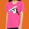 Missy's Relaxed Jersey Short-Sleeve V-Neck T-Shirt Thumbnail