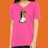Missy's Relaxed Jersey Short-Sleeve V-Neck T-Shirt Thumbnail