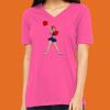 Missy's Relaxed Jersey Short-Sleeve V-Neck T-Shirt Thumbnail