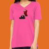Missy's Relaxed Jersey Short-Sleeve V-Neck T-Shirt Thumbnail
