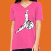 Missy's Relaxed Jersey Short-Sleeve V-Neck T-Shirt Thumbnail