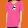 Missy's Relaxed Jersey Short-Sleeve V-Neck T-Shirt Thumbnail