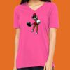 Missy's Relaxed Jersey Short-Sleeve V-Neck T-Shirt Thumbnail