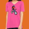 Missy's Relaxed Jersey Short-Sleeve V-Neck T-Shirt Thumbnail