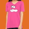 Missy's Relaxed Jersey Short-Sleeve V-Neck T-Shirt Thumbnail