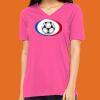 Missy's Relaxed Jersey Short-Sleeve V-Neck T-Shirt Thumbnail