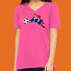 Missy's Relaxed Jersey Short-Sleeve V-Neck T-Shirt Thumbnail