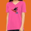 Missy's Relaxed Jersey Short-Sleeve V-Neck T-Shirt Thumbnail