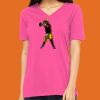 Missy's Relaxed Jersey Short-Sleeve V-Neck T-Shirt Thumbnail