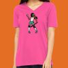 Missy's Relaxed Jersey Short-Sleeve V-Neck T-Shirt Thumbnail
