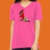 Missy's Relaxed Jersey Short-Sleeve V-Neck T-Shirt Thumbnail