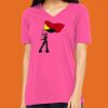 Missy's Relaxed Jersey Short-Sleeve V-Neck T-Shirt Thumbnail