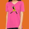 Missy's Relaxed Jersey Short-Sleeve V-Neck T-Shirt Thumbnail