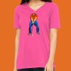 Missy's Relaxed Jersey Short-Sleeve V-Neck T-Shirt Thumbnail