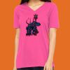 Missy's Relaxed Jersey Short-Sleeve V-Neck T-Shirt Thumbnail