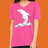 Missy's Relaxed Jersey Short-Sleeve V-Neck T-Shirt Thumbnail