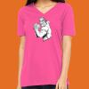 Missy's Relaxed Jersey Short-Sleeve V-Neck T-Shirt Thumbnail