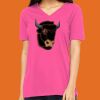 Missy's Relaxed Jersey Short-Sleeve V-Neck T-Shirt Thumbnail