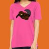 Missy's Relaxed Jersey Short-Sleeve V-Neck T-Shirt Thumbnail