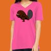 Missy's Relaxed Jersey Short-Sleeve V-Neck T-Shirt Thumbnail