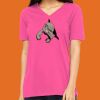 Missy's Relaxed Jersey Short-Sleeve V-Neck T-Shirt Thumbnail
